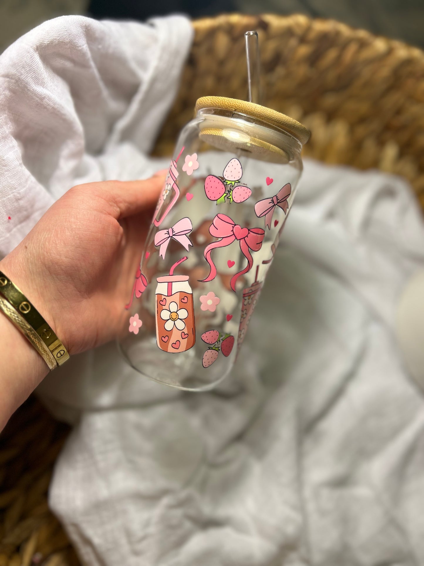 Trendy Gal Glass Libbey Cup