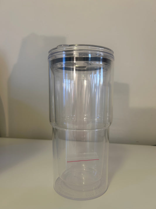 Custom 16oz Acrylic Bevelled Snowglobe