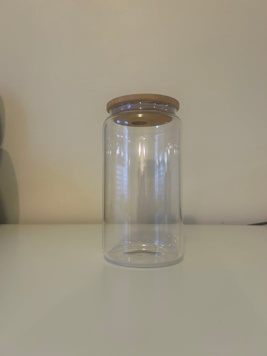 Custom 16oz Glass Cup