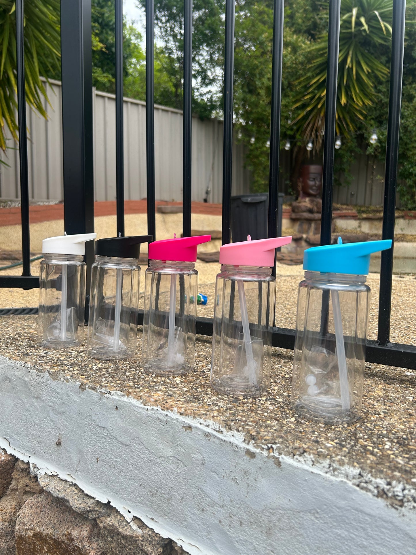 Custom 10oz Snowglobe Drink Bottles