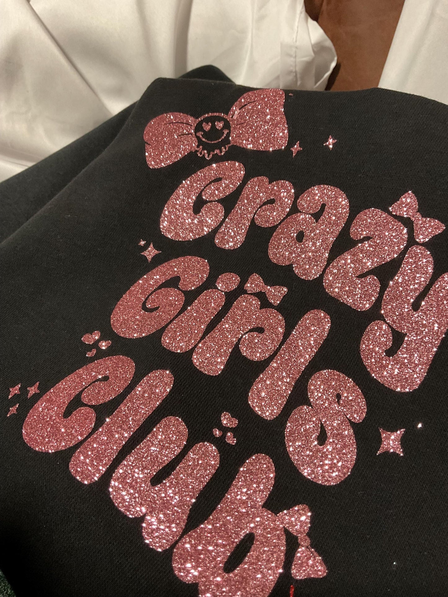 Crazy Club Matching kids and mum Mother’s Day sweatshirt - Mother of Mayhem, MoM, family matching jumpers crewneck personalised mum gift
