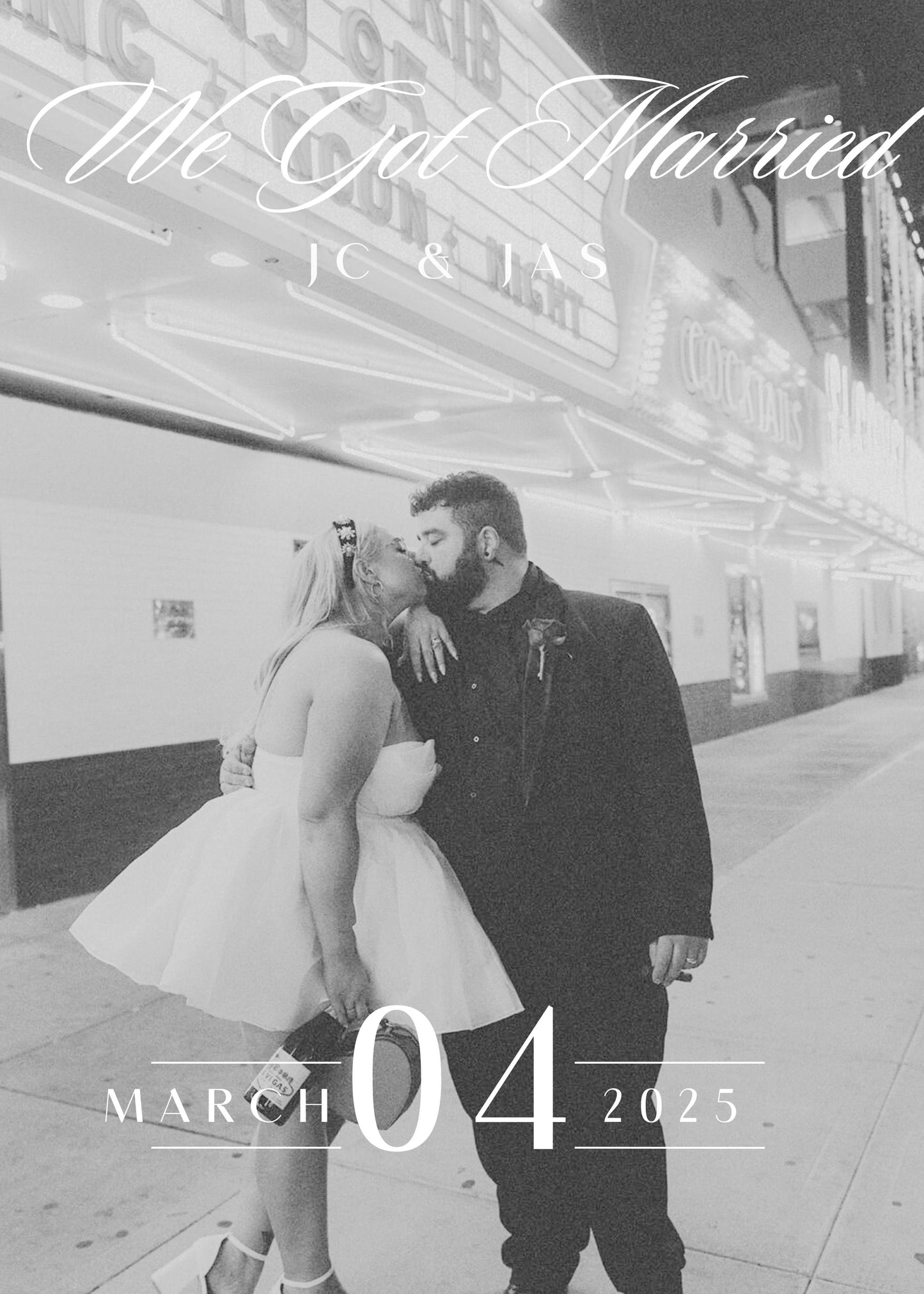 Vintage Digital Elopement Announcement Template elopement invitation just married, tied the knot, secret wedding invitation wedding invite