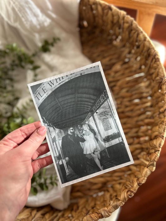 Beautiful Elopement Announcement Template Wedding Invitation Just Married, Tied The Knot, Secret Wedding Intimate Las Vegas Digital Download