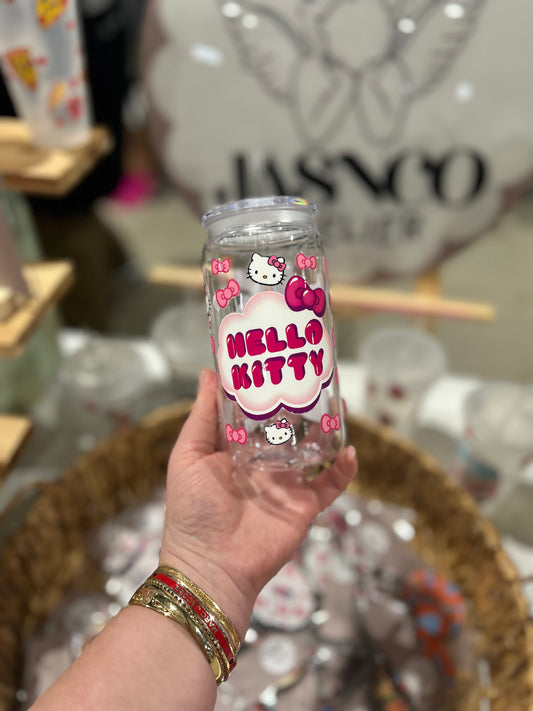 HK Acrylic Tumbler w/lid & straw