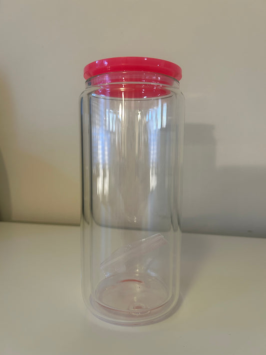 Custom Tall Glass Snowglobe
