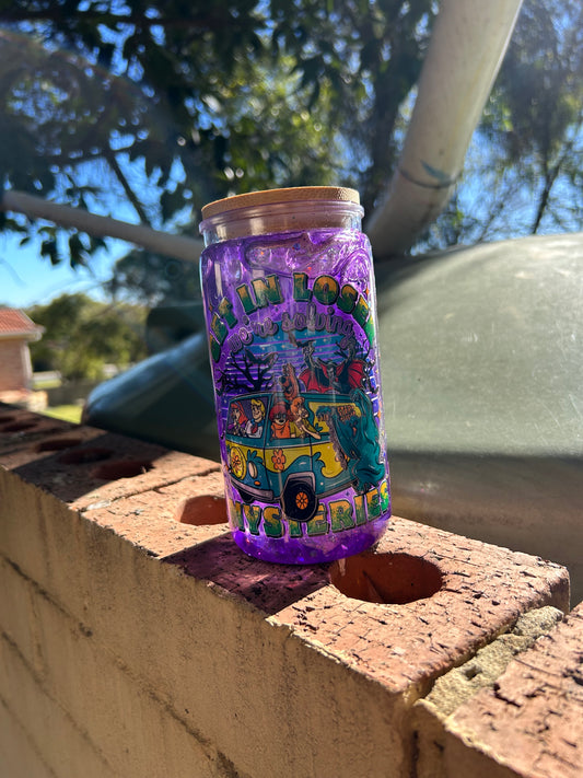 ScoobyDoo Lava Drip Acrylic Snowglobe Tumbler