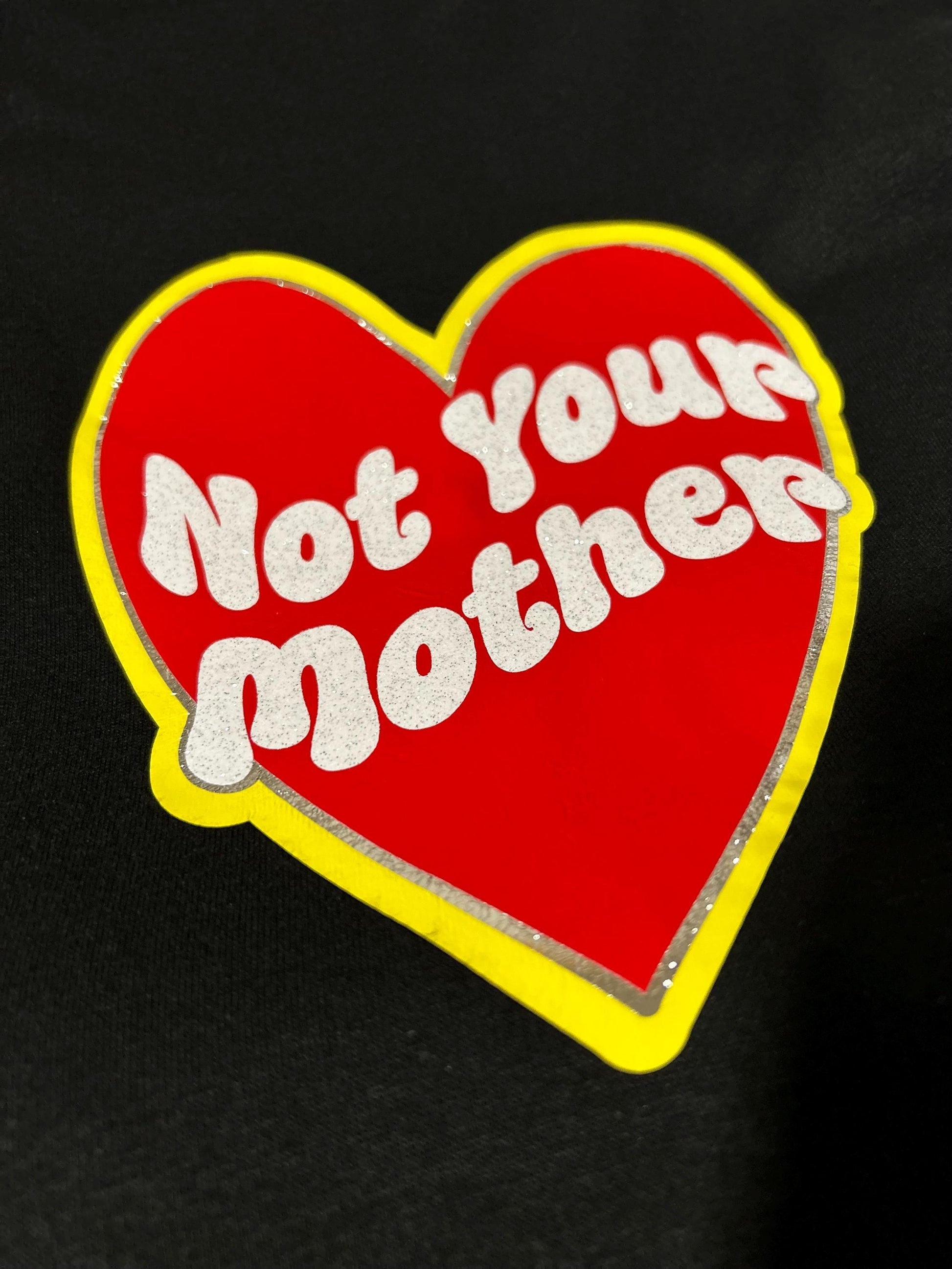 Not Your Mother MoM Mother’s Day sweatshirt - Mother of Mayhem, Not Your Mother, MoM, family matching jumpers crewneck personalised mum gift