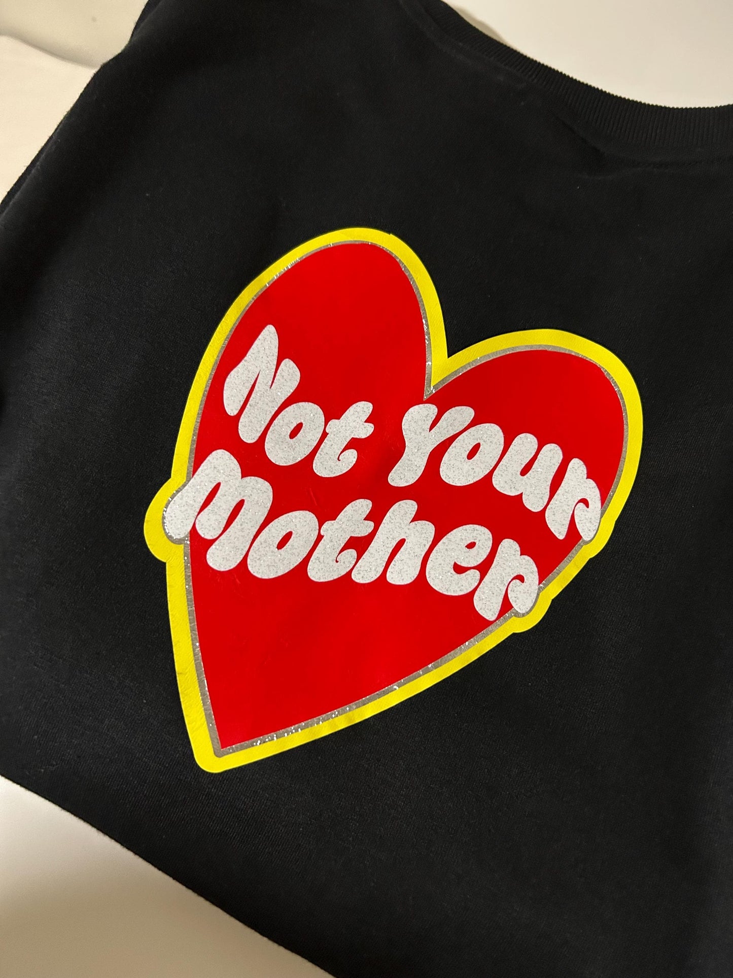 Not Your Mother MoM Mother’s Day sweatshirt - Mother of Mayhem, Not Your Mother, MoM, family matching jumpers crewneck personalised mum gift