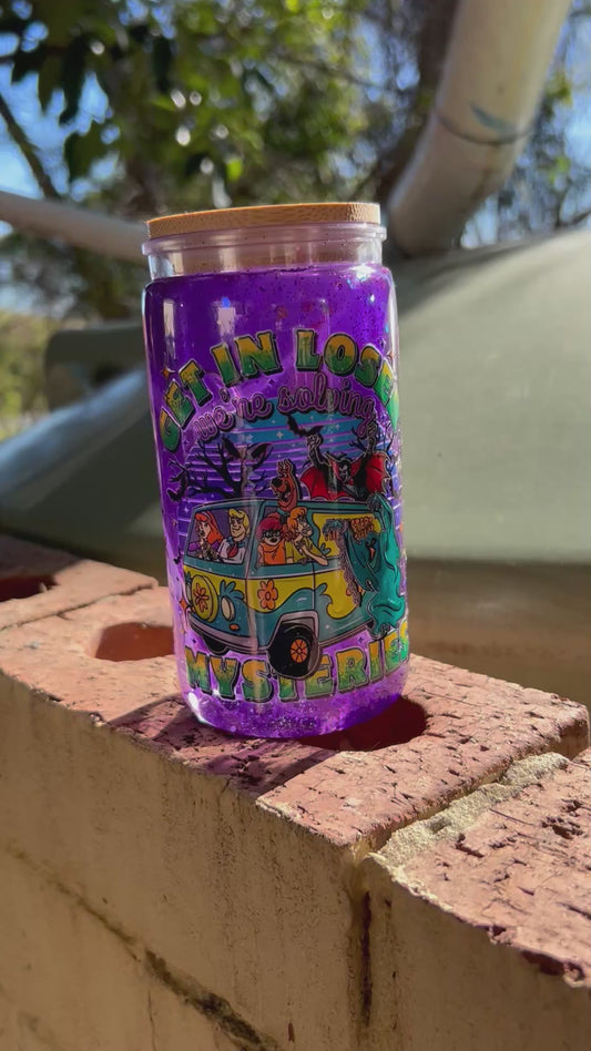 ScoobyDoo Lava Drip Acrylic Snowglobe Tumbler